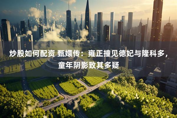 炒股如何配资 甄嬛传：雍正撞见德妃与隆科多，童年阴影致其多疑